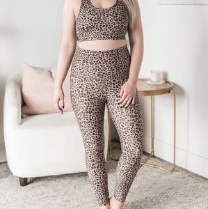 Silver Icing Exclusive Leggings - Leopard Print